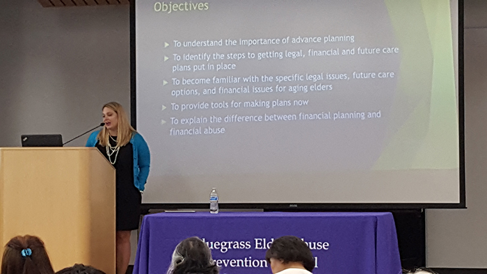 Mary Patton Bluegrass Elderlaw 2018